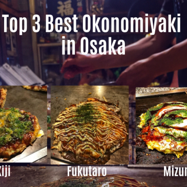 Top 3 Best Okonomiyaki in Osaka: Kiji, Fukutaro, Mizuno