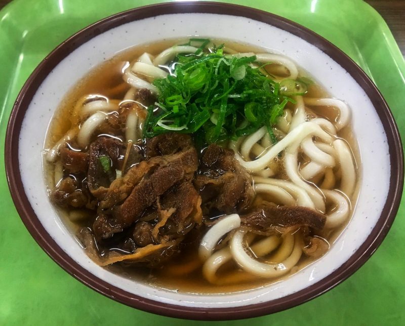 Udon in Miyazaki Station