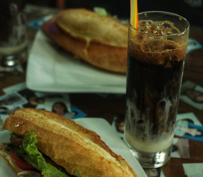 Vietnamese Coffee with Banh Mi