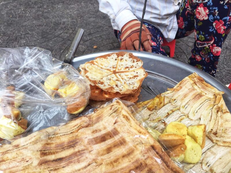 Vietnamese Grilled Banana in Saigon