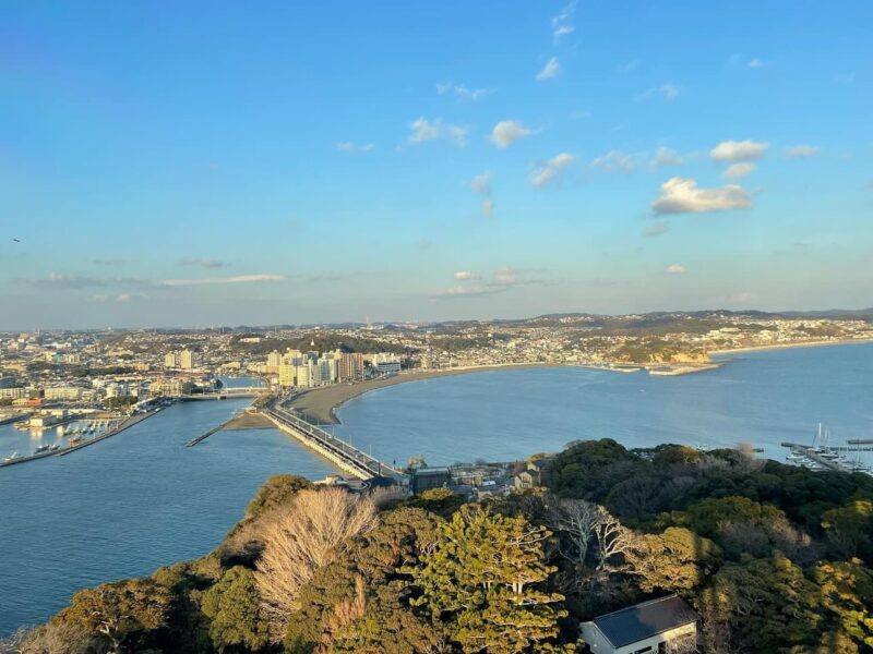 View from Enoshima Sea Candle Towers