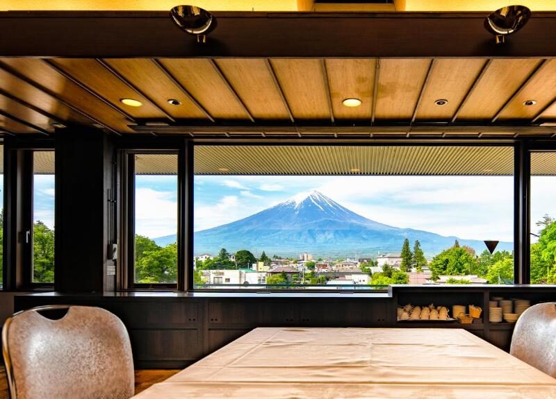 View from Fuji Lake Hotel