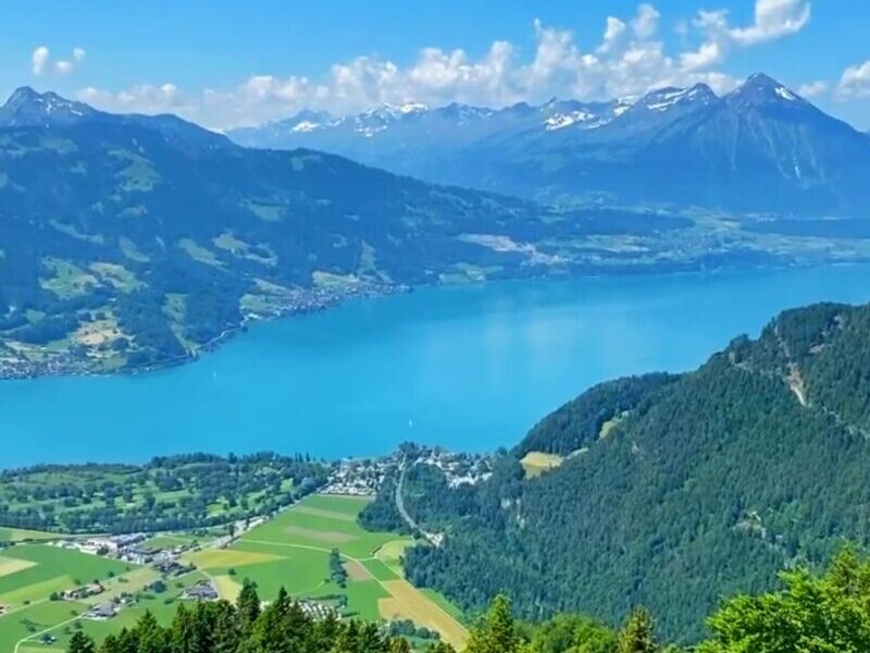 View from Harder Kulm