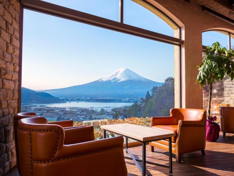 View from La Vista Fuji Kawaguchiko