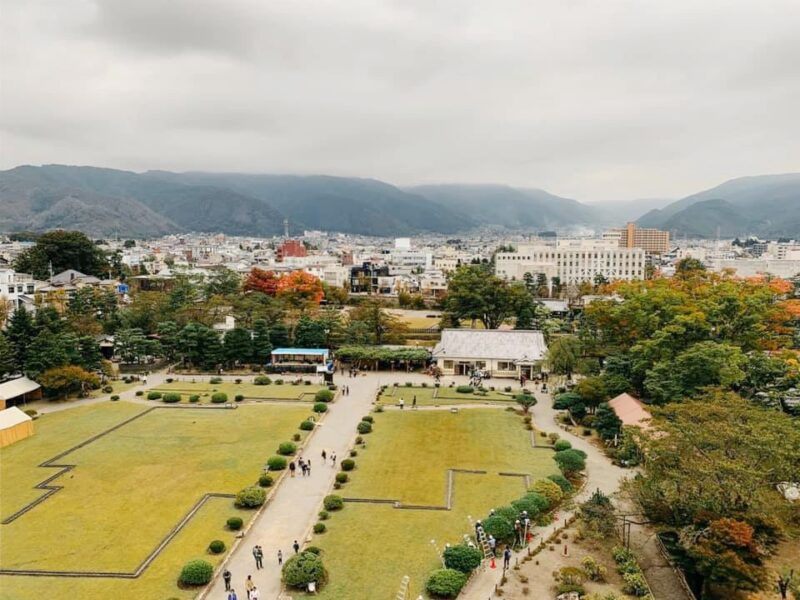 View from Matsumoto Castle