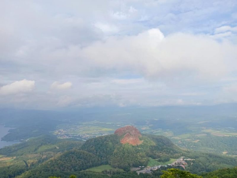 Panoramic view of Showa Shinzan