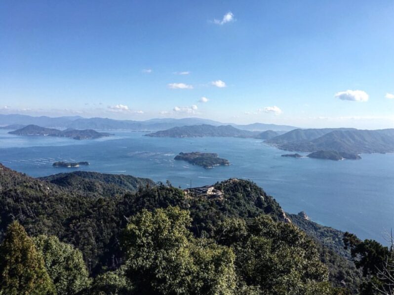 View from Top of Mount Misen