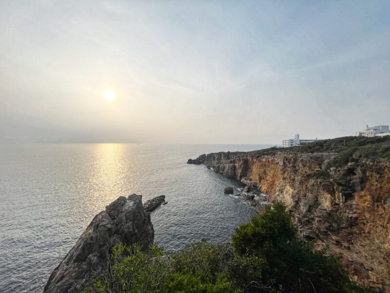 View on Sandanbeki Cliff