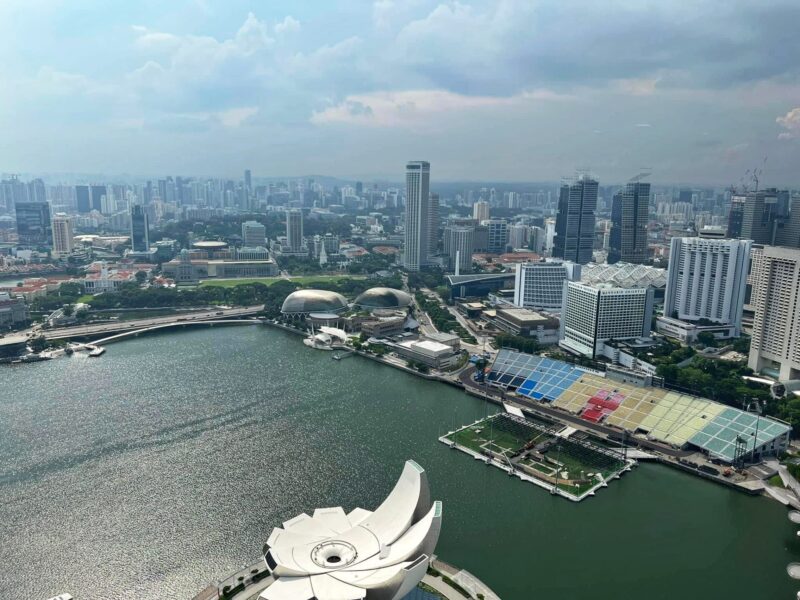 View on Sands Skypark Observation Deck