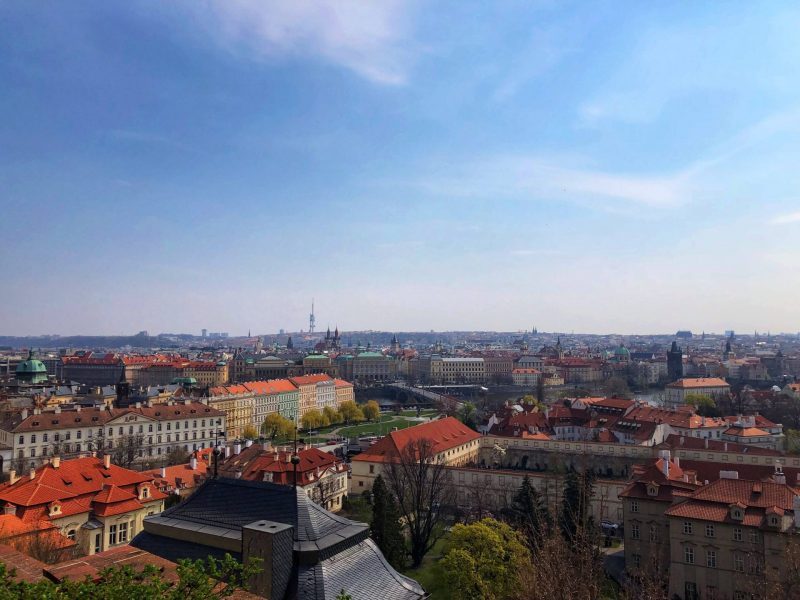 Viewing Platform in Prague Castle