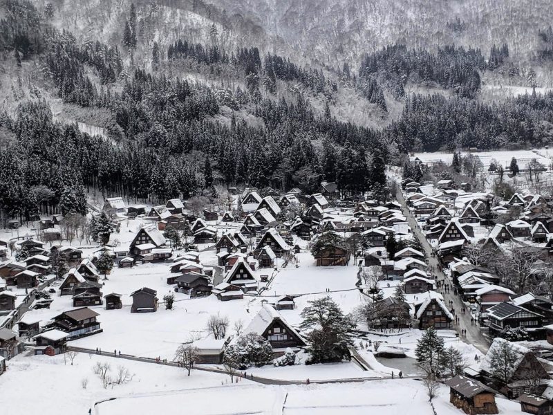 Visiting Japan in Winter