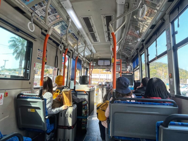Visiting Shirahama by Bus