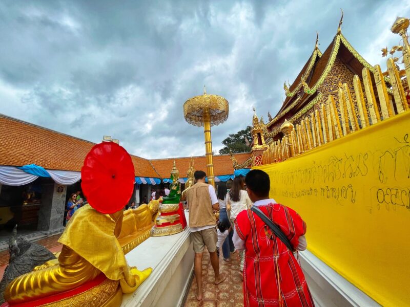 Walk Around the Golden Stupa