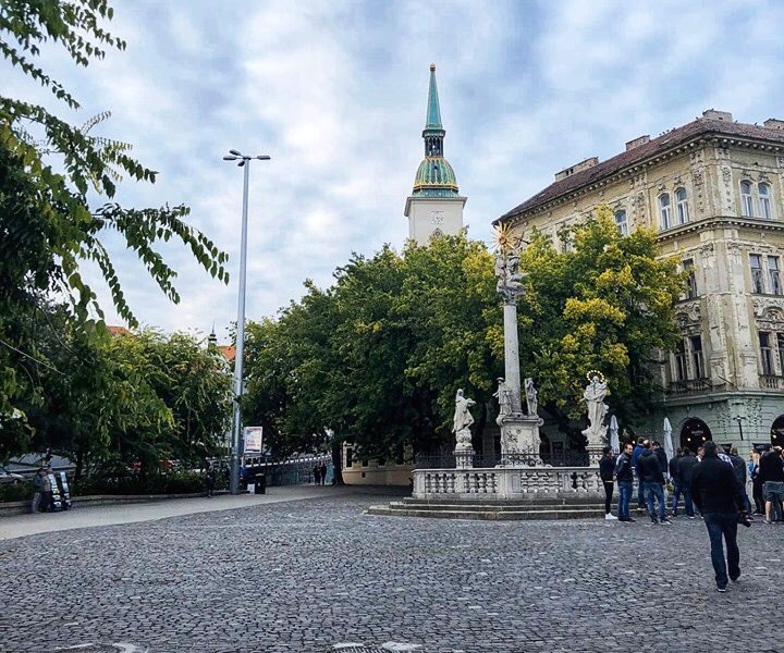 Walk to Bratislava Old Town