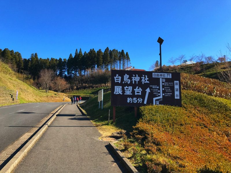 Walk to Shiratori Shrine Observation Deck