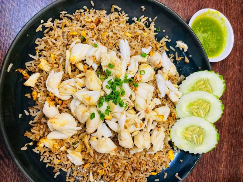 What To Eat in Bangkok - Here Hai Khao Pad Poo