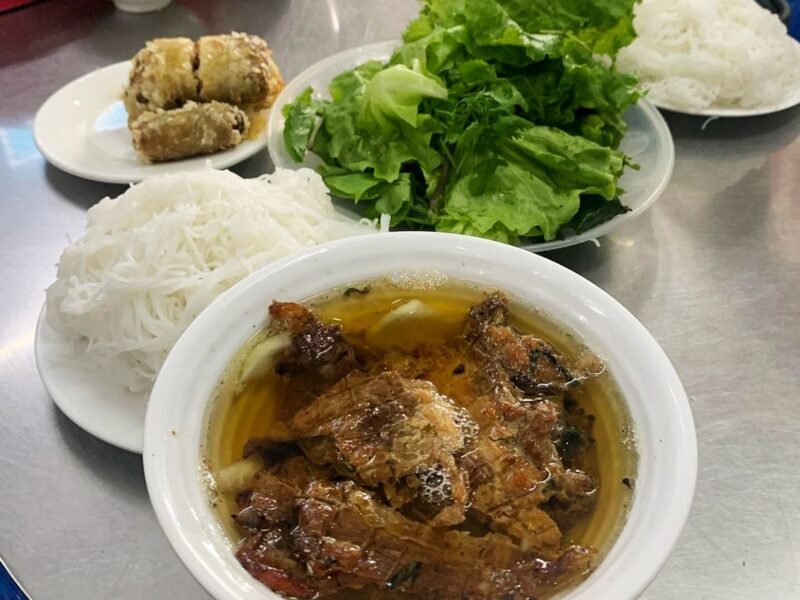What To Eat in Hanoi - Bun Cha