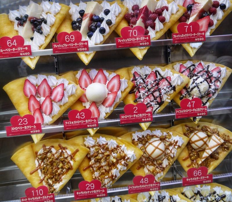 What To Eat in Harajuku - Delicious Crepe