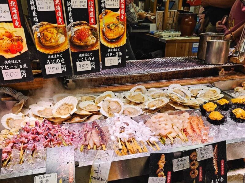 What to Eat in Nishiki Market - Seafood