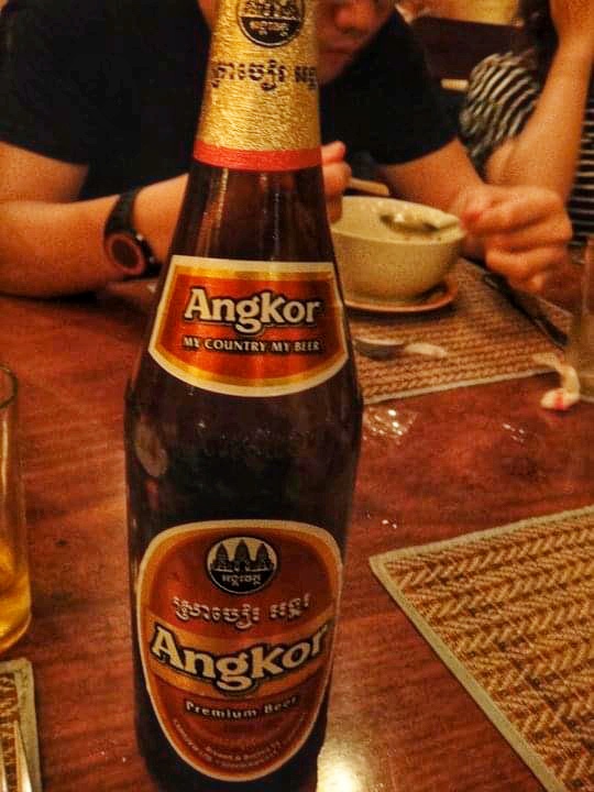 What to eat and drink in Siem Reap - Angkor Beer