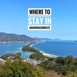 Where To Stay in Amanohashidate
