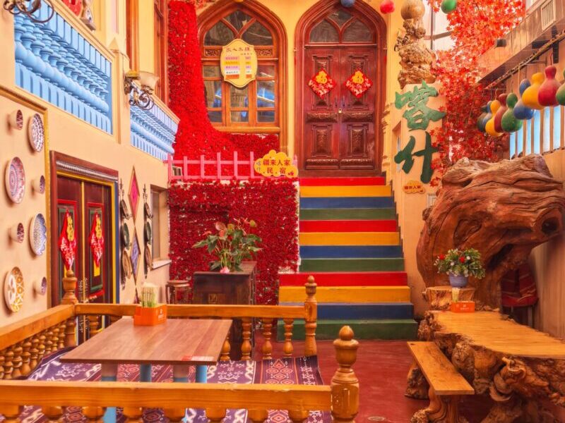 Where To Stay in Kashgar - traditional Uyghur-style guesthouse