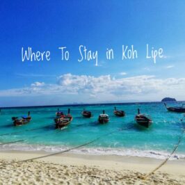 travel bangkok blog Where To Stay in Koh Lipe