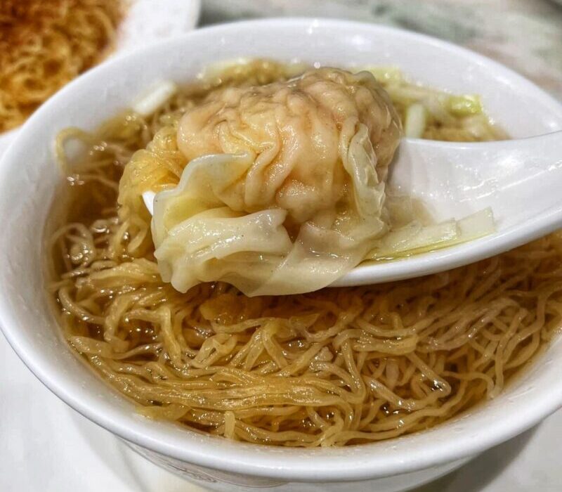 Wonton Noodles Soup from Mak Man Kee Noodles Shop