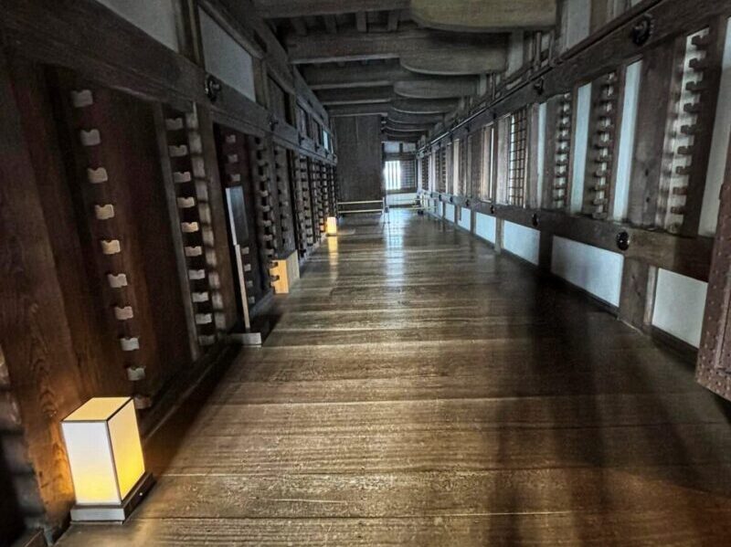 Wooden Floor in Himeji Castle