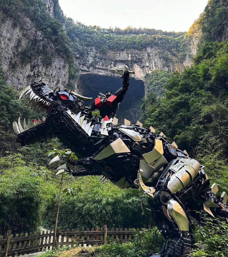 Wulong Karst Tiankeng - Transformer Movie Filming Location