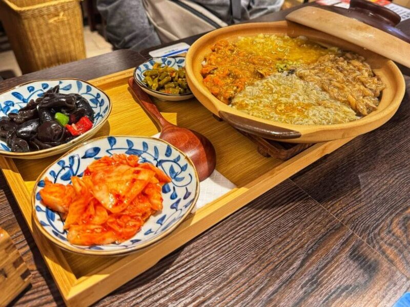 Xie San Bao - Crab Roe dishes