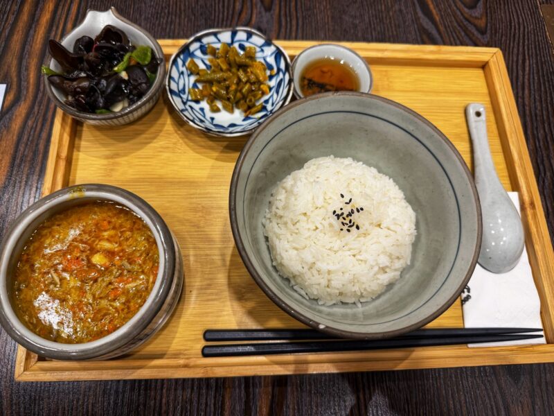 Xie SanBao - Crab Roe Rice Set