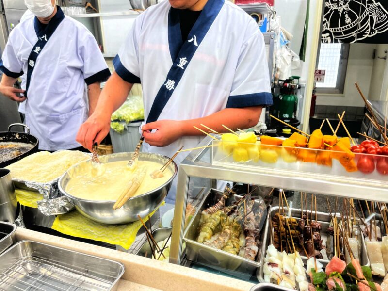 Yaekatsu - Preparing Kushikatsu