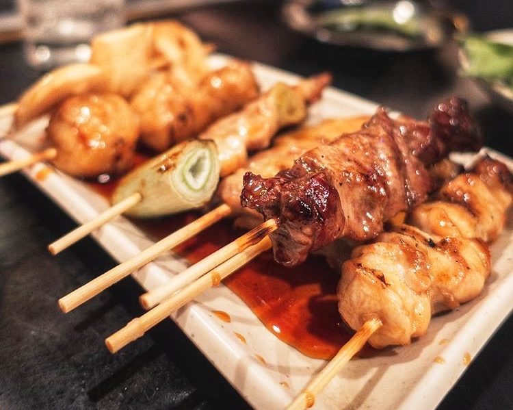 Yakitori at Omoide Yokocho