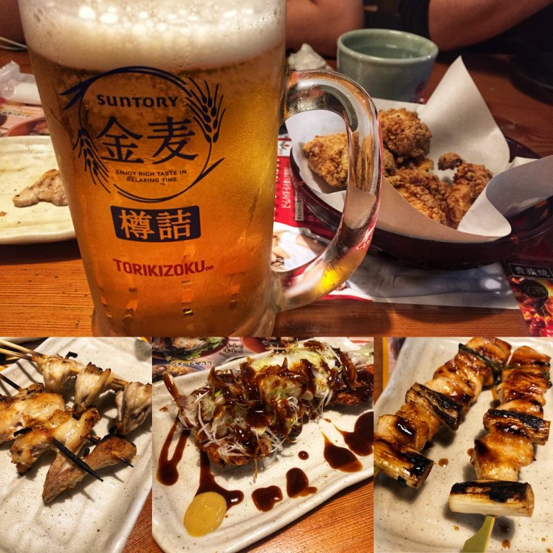 Best yakitori from Torikizoku Osaka