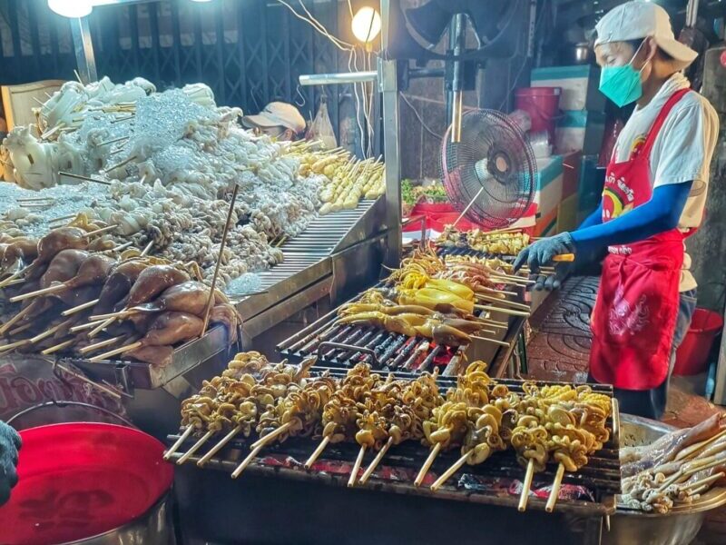 Yaowarat Food Guide - Grilled Squid