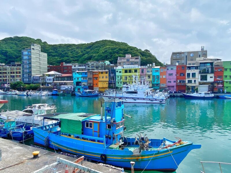 Zhengbin Fishing Port Colourful Houses
