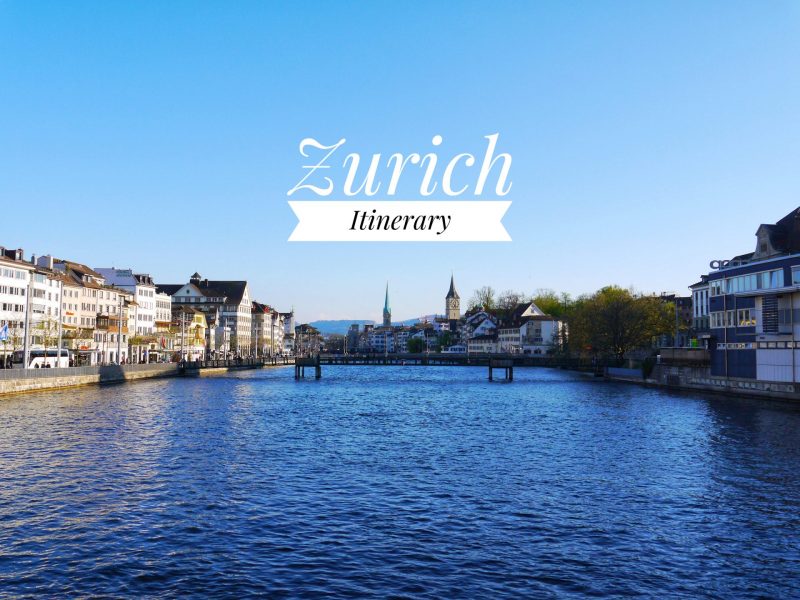 Zurich itinerary Travel Guide Blog